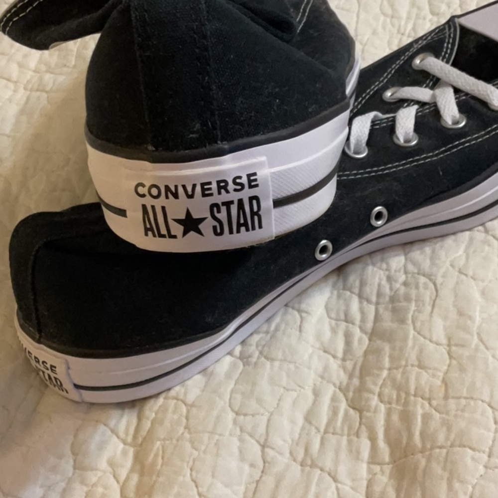 Converse Men’s Black High-Top Sneakers Chuck Taylor size 13 - Picture 4 of 5